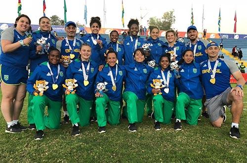 Yaras foram impecáveis nos Jogos Sul-Americanos 2018 e venceram todas as suas partidas / Foto: CBRu/Divulgação 