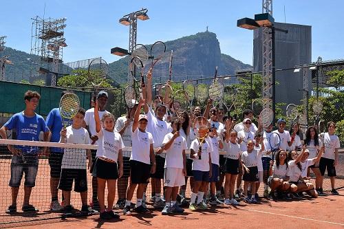 Torneio winners reúne tenistas de projetos sociais apoiados pelo Rio Open / Foto: Fotojump