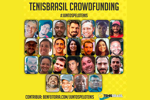 TenisBrasil Crowdfunding / Foto: Divulgação