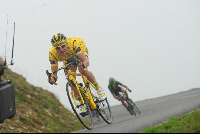 O francês Thomas Voeckler continua surpreendendo na edição do Tour de France 2011 / Foto: Presse Sports/S. Mantey
