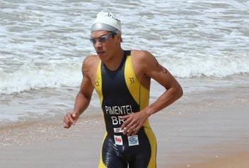 O paraense Danilo Pimentel é o grande campeão da Copa Brasil de Sprint Triathlon / Foto: Pauta Livre 