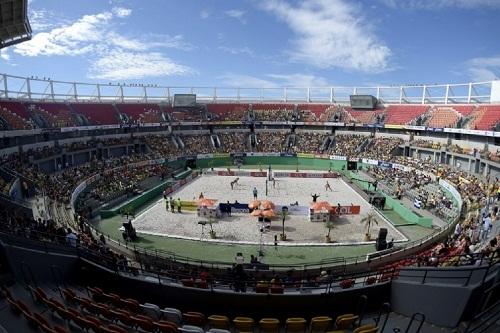 No Parque Olímpico / Foto: Divulgação/CBV